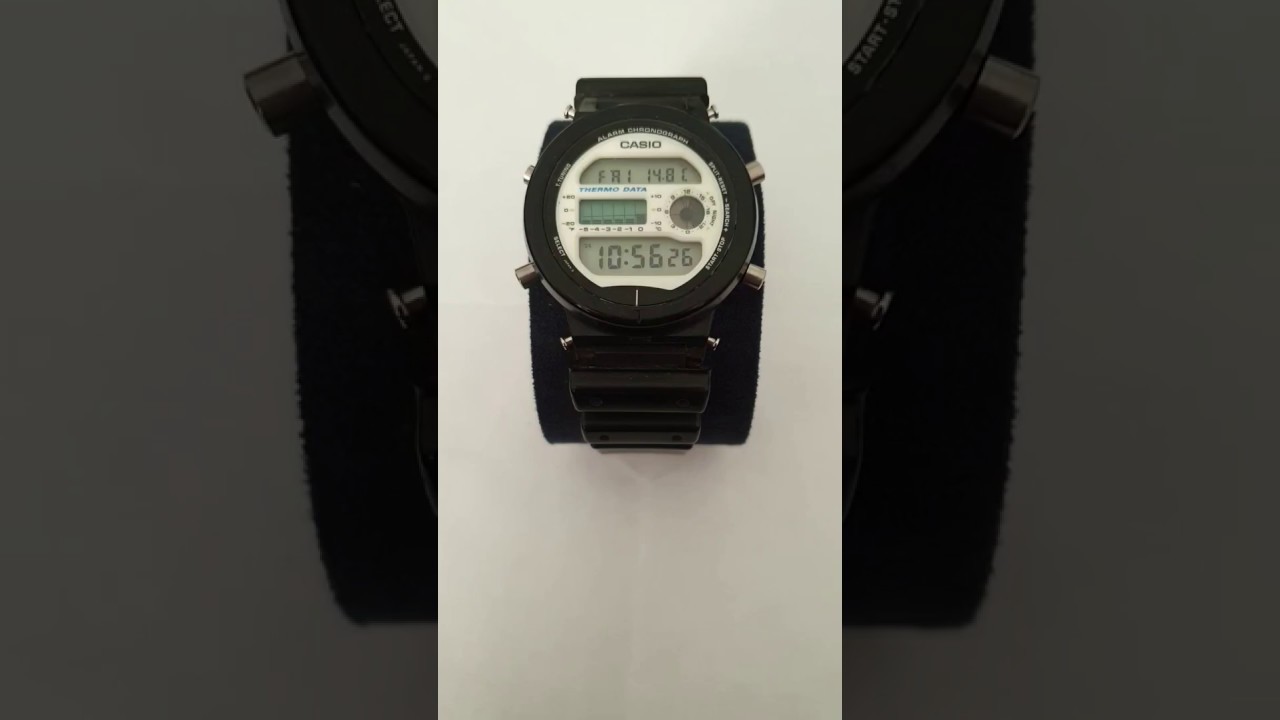 Casio G-Shock 974 DW-6100 Armbanduhr LCD Digital vintage, aus 1992