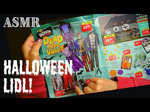 ASMR | First Halloween Lidl Weekly & Gum Chewing! Whispered Rambly Chat