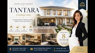 TANTARA Modern Luxury Residence | 4 Bed 5 Bath Luxury Home in Hang Dong Chiang Mai | 8M THB