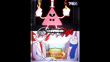 Bill Cipher VS Alex Axolotl || Intelligent Battle