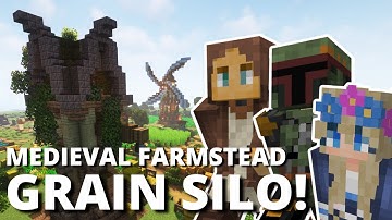 MINECRAFT BUILD! | Medieval Grain Silo!