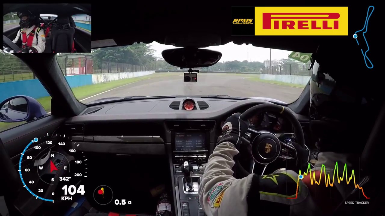 Porsche GT3RS at Sentul Circuit (Insta)