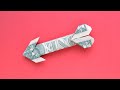 My MONEY HEART AND ARROW | Dollar Origami for Valentine's Day | Tutorial DIY by NProkuda