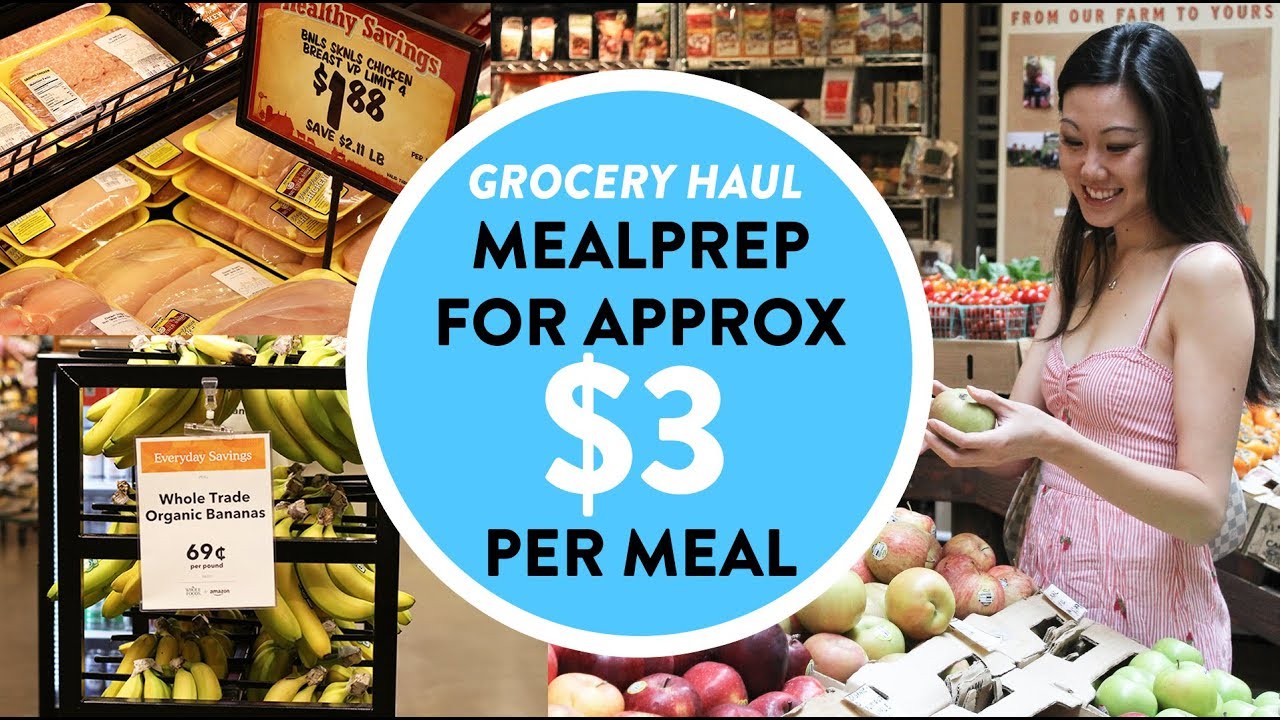 Cheap and Healthy Grocery Haul - YouTube