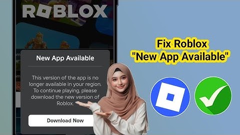 Fix Roblox "New App Available" -This Version is No Longer Available in Your Region" Problem 2025