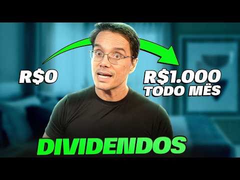 GANHAR R$1000 POR MÊS EM DIVIDENDOS PRA SEMPRE! Quanto você precisa?