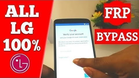 #FRP  All LG Phones 2019/2020 FRP/Google Lock Bypass Android 8.1.0 | 9.0 Pie WITHOUT PC
