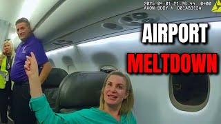 First Class Karen Meltdown: Tampa Airport Drama Ends in Arrest