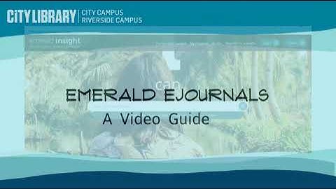 Emerald Journals
