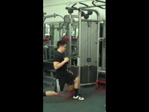 Split Stance Single Arm Cable Row