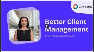 Ordaana Client Management Software