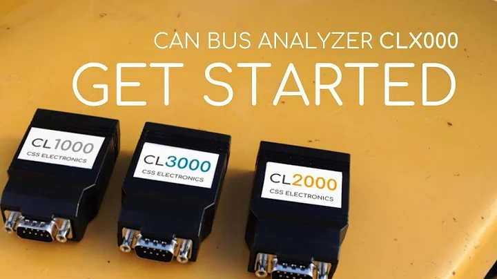 CLX000: Getting Started With CAN Bus Logging