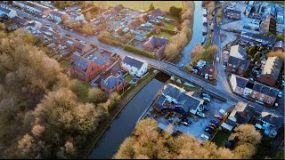 The Bridgewater Canal at Astley Green - dji mini 4k