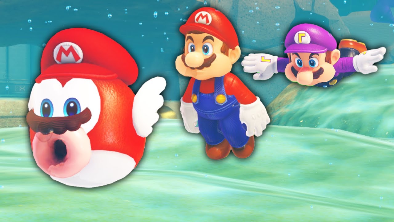 Mario Hide and Seek but nobody can catch me