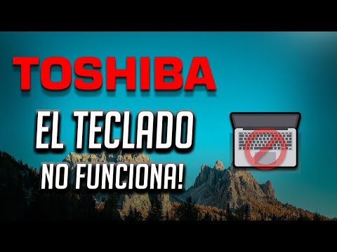 Solucion - Teclado de Mi Toshiba Laptop no Funciona en Windows 10/8/7