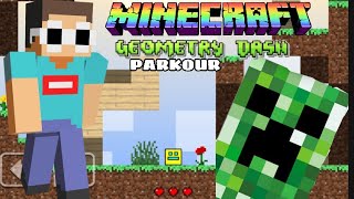 Geometry Dash Minecraft [PARKOUR] 3D Expert Showcase screenshot 1