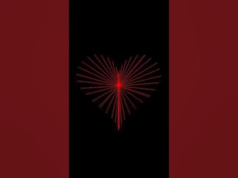 Make A Heart Using Python Graphics || #shorts - YouTube