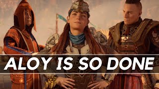 Aloy is EVEN MORE DONE with people | Horizon Forbidden West