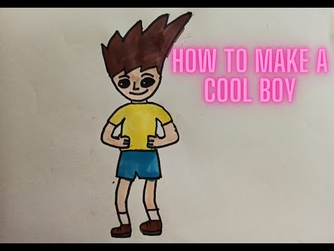 How to make a Cool Boy | Art Hub for Kids