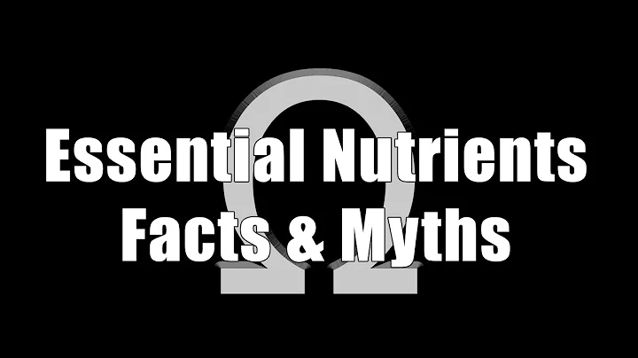 Essential Nutrients Facts &Myths (700 Calorie Meals, DiTuro Productions LLC)