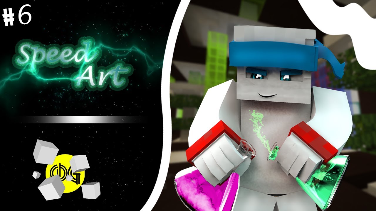 Minecraft Banner Speed Art ~ {6} - YouTube
