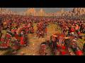 GREENSKINS vs OGRE KINGDOMS | 25,000 Unit Cinematic Battle | Total War Warhammer 3