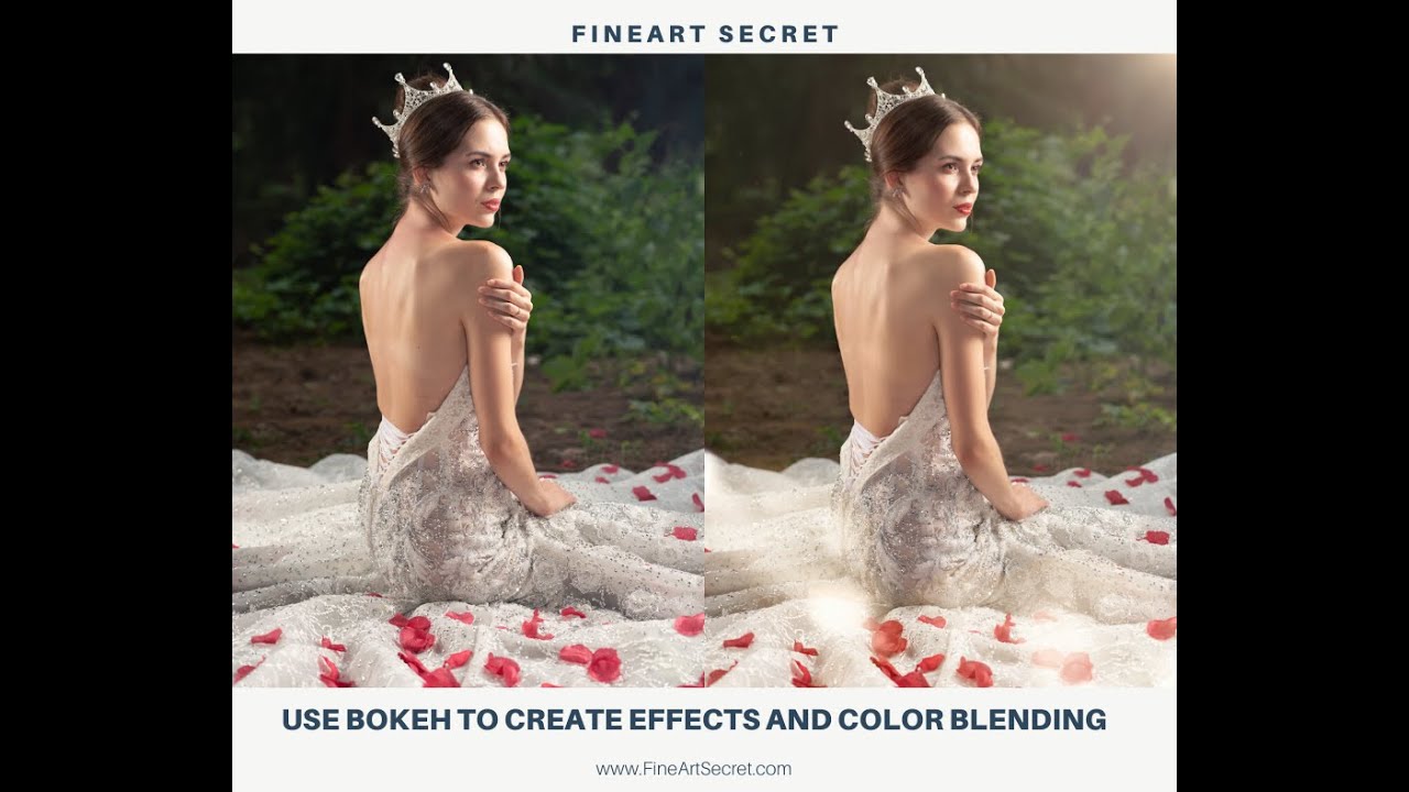 How to use Bokeh to create effects and color blending for photos | FineArt Secret