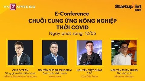 [E - Conference]  Chuỗi cung ứng nông nghiệp thời covid