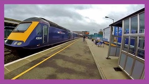 Train Bash GWR HST Oxford - Honeybourne - Worcester Shrub Hill