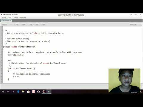 Coding Biodata Menggunakan BufferedReader