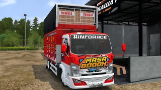 SHARE??? MOD BUSSID TRUK GIGA ROLLIS UPDATE 2 BY MUKLAS PEO TERBARU‼️ [SPESIAL 17 AGUSTUS]‼️  screenshot 3