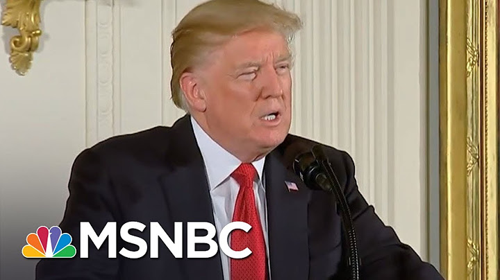 President Donald Trump Awards Medal Of Honor During Gold Star Feud | The 11th Hour | MSNBC