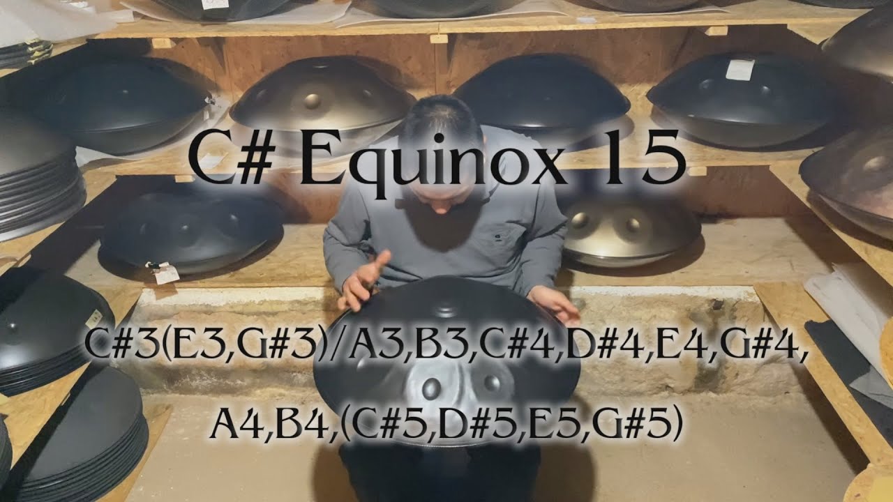 VIBE Handpan - C# Equinox 15
