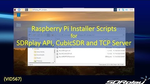 Raspberry Pi Installer Scripts for SDRplay (VID567)