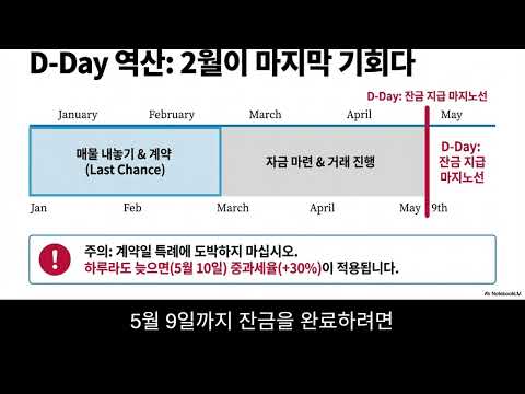 "팔 것인가, 버틸 것인가?" 2026년 보유세·양도세 대변곡점 대비 다주택자 엑시트(Exit) 전략