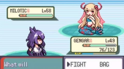 Moemon Emerald vs Champion Wallace (underleveled)