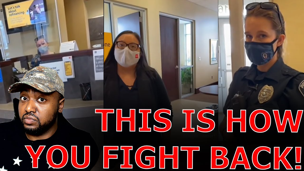 Wells Fargo FOLDS To BASED Woman REFUSING Mask Mandate After She Threatens To Withdraw ALL HER MONEY