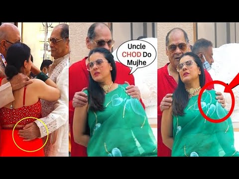 Kajol feeling very Uncomfortable when her Uncle tried to take Advantage of her during Event