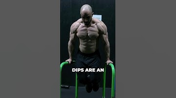 Dips Are The Upper Body Squat!