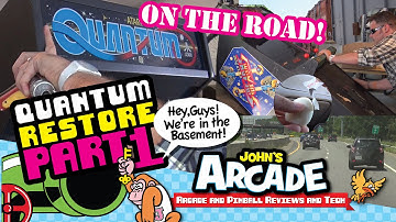 Atari Quantum Arcade Restore / Scratch Build Part #1 - Getting the cabinet -