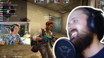 Forsen Reacts to xQc Performs The Worst Round In CSGO History