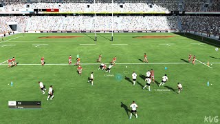 Rugby 22 - Fiji vs New Zealand (All Blacks) - Gameplay (PS5 UHD) [4K60FPS]