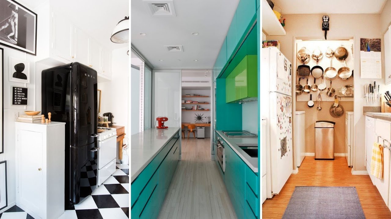 10 Small Galley Kitchen Makeovers