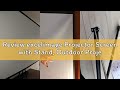 Review excelimage Projector Screen with Stand, Outdoor Projector Screen 80 Inch 16:9 and Tripod Stan