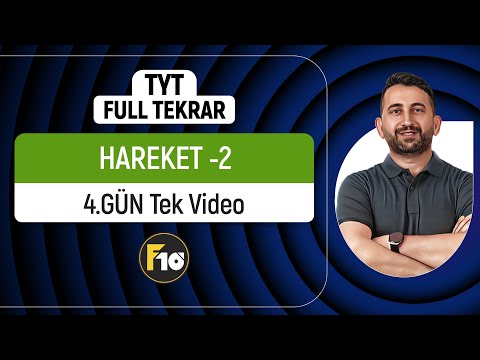 TYT Fizik Full Tekrar Kampı | 4.Gün | Hareket -2