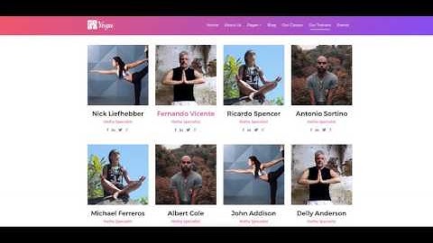 Yoga - Responsive Joomla template for gym, fitness club, spa, health and wellness sites