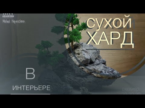 Сухой хард в интерьере.