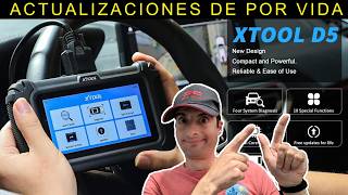 XTOOL D5S: El Escáner OBD2 Más Completo y Barato para Tu Coche | Actualizaciones de por vida