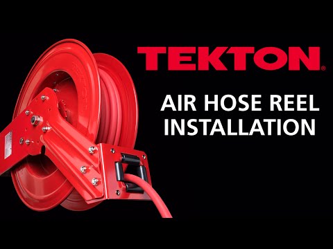 How to Install Your TEKTON Air Hose Reel 