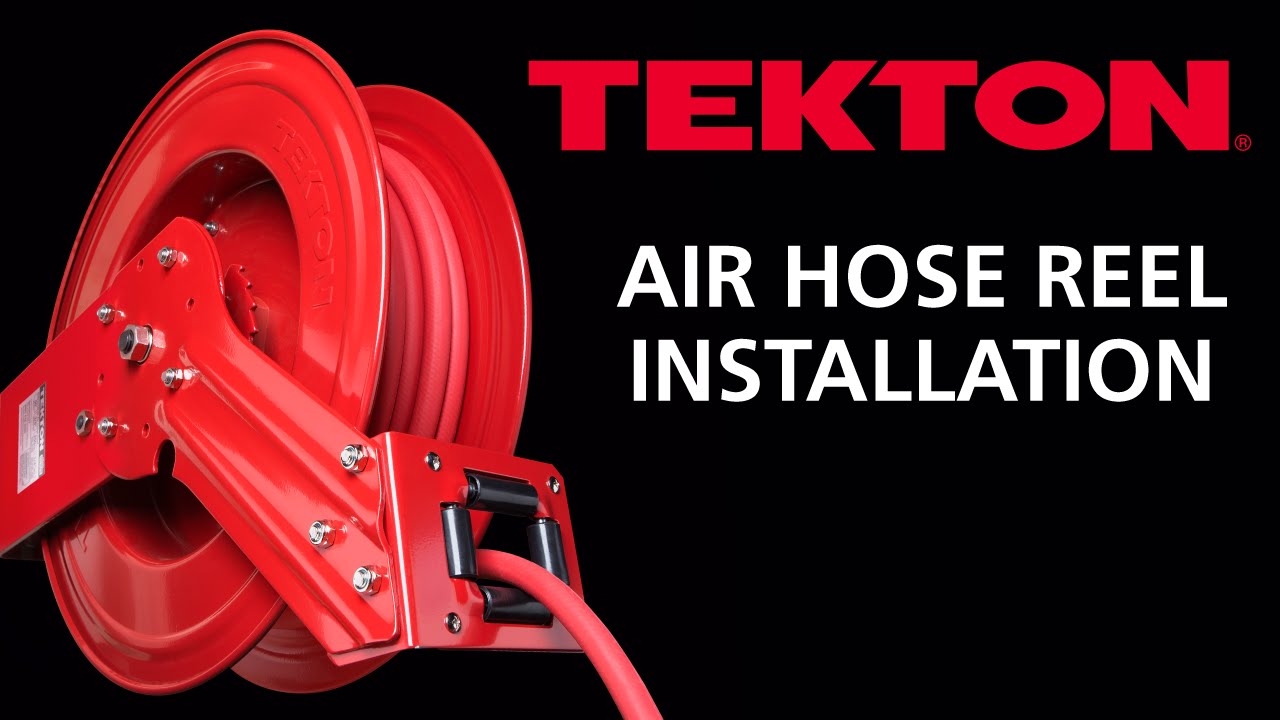 How to Install Your TEKTON Air Hose Reel 